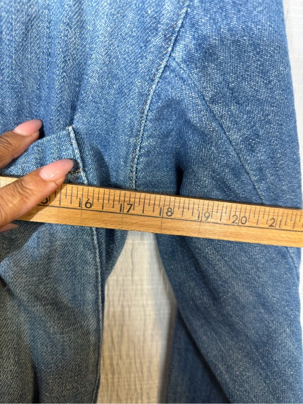 Free People‎ Madrid Denim Coverall blue small